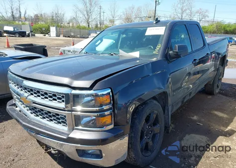 2015 Chevrolet Silverado 1500 1Lt из США, поврежденный, VIN 1GCVKREC9FZ320199